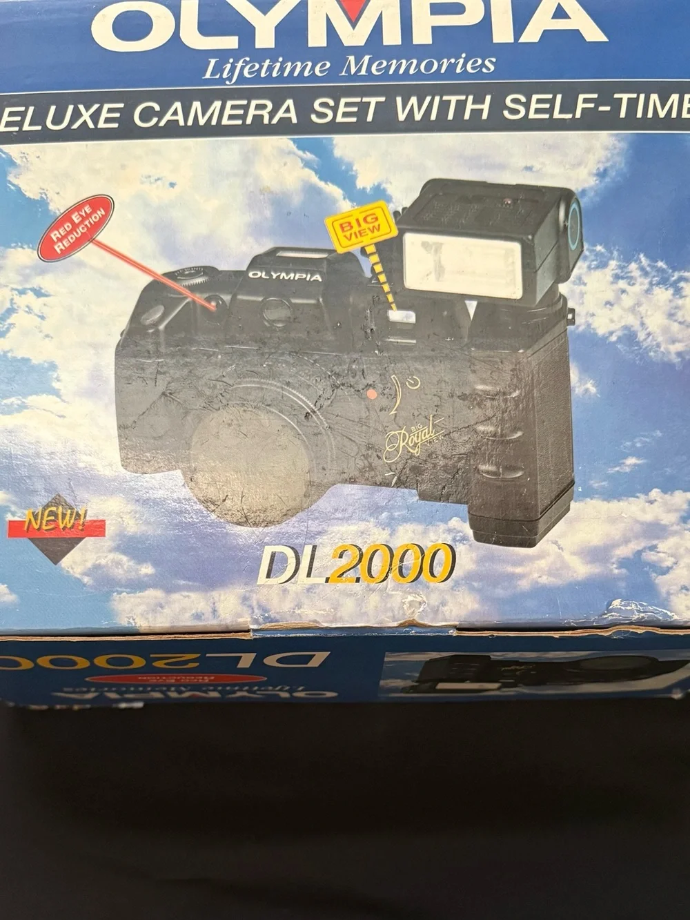 DL2000 Black Camera Set with Flash - Deluxe Photo Kit